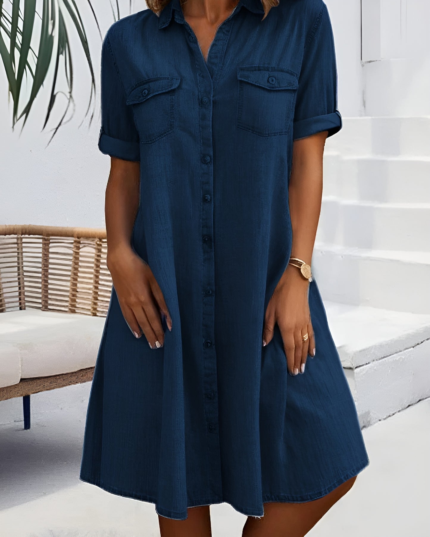 Holly™ | Denim Dress