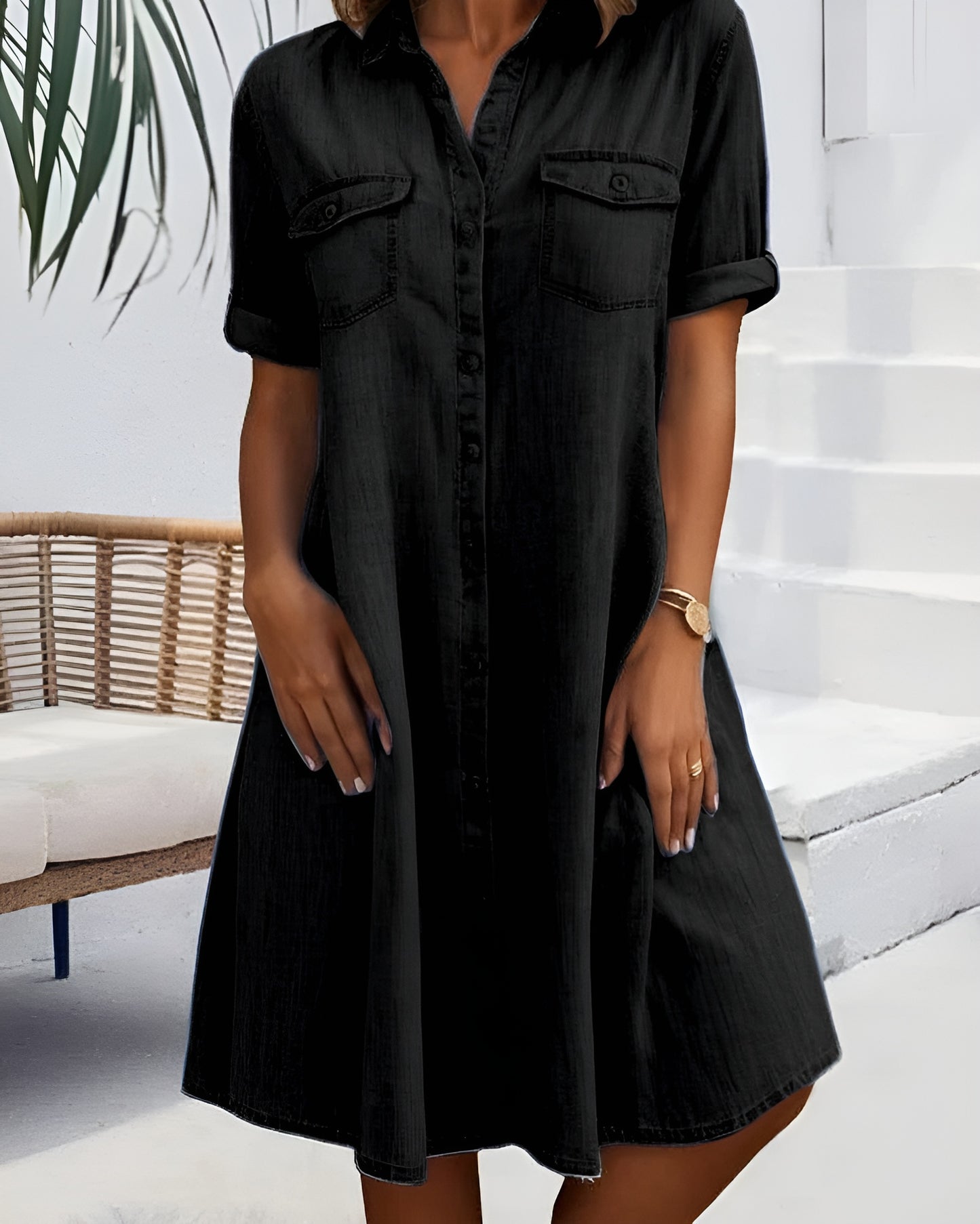 Holly™ | Denim Dress