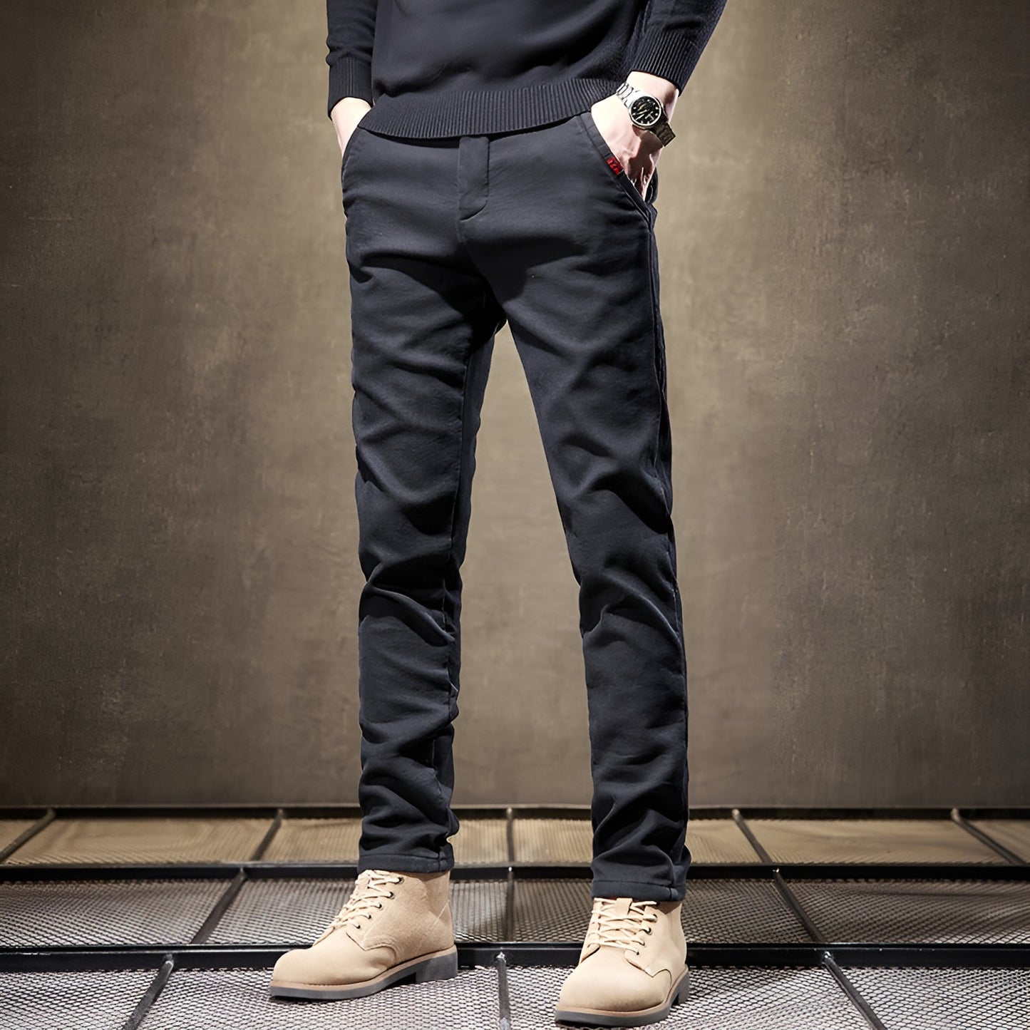 Jaxon™ | Luxe Slim Fit Broeken