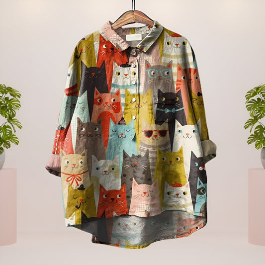 Sia™ | Trendy Print T-Hemd