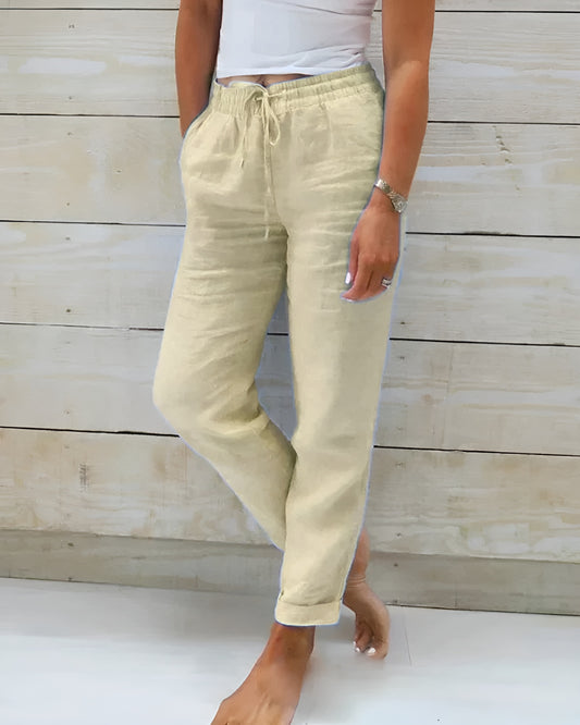 Fenna™ | Linnen Broek voor Dames
