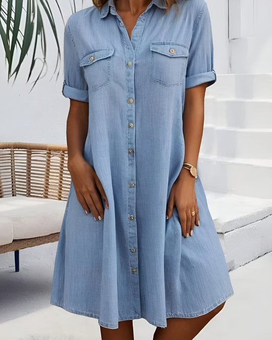 Holly™ | Denim Dress
